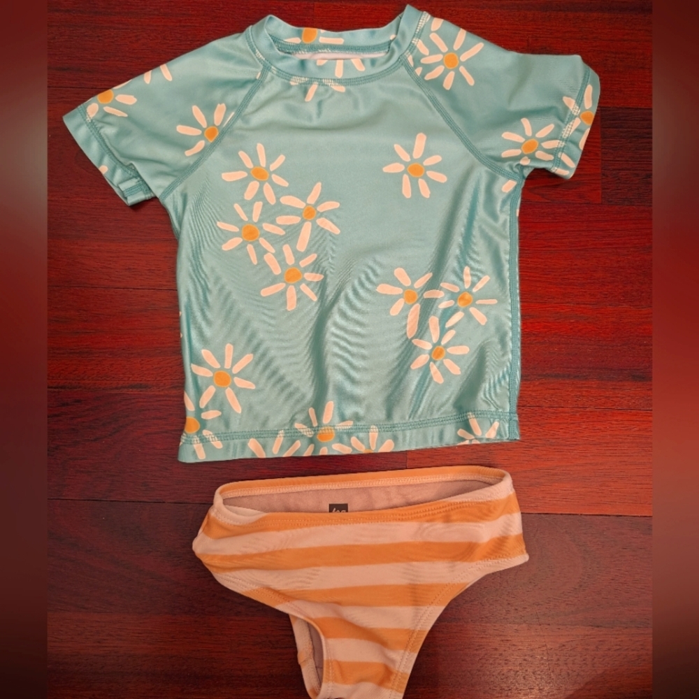 Tea Collection Two Piece Rash Guard Set